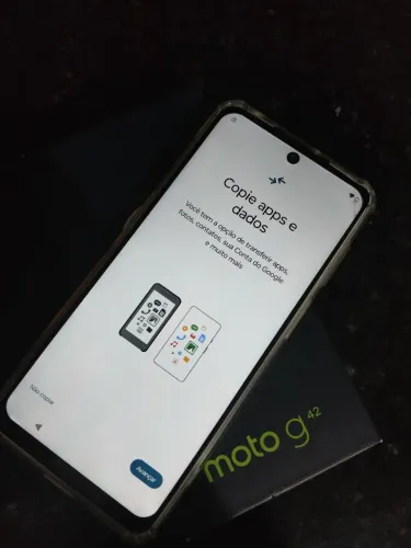 Vendo esse moto G42 128 gb pra ir logo