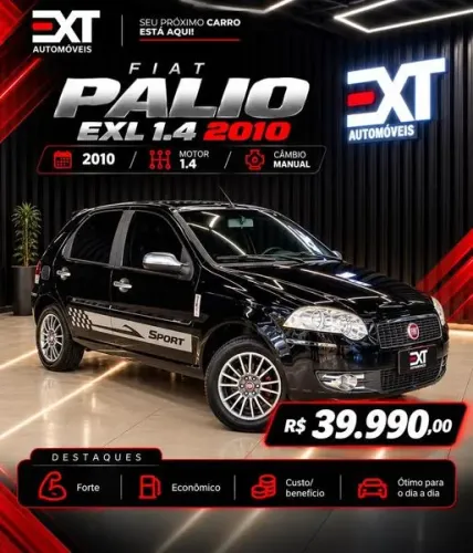 Fiat Palio ELX 1.4 MPI Fire Flex 8V 4P 2010