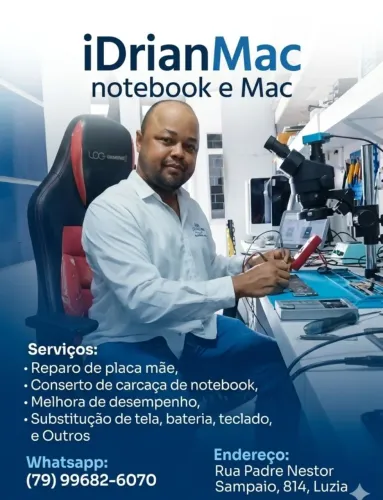 Conserto de Macbook | Conserto de Notebook | Garantia e nota fiscal