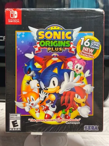 Box Sonic Origins Plus - Nintendo Switch - envio pela Olx