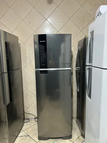 Geladeira Brastemp inox 400L linda