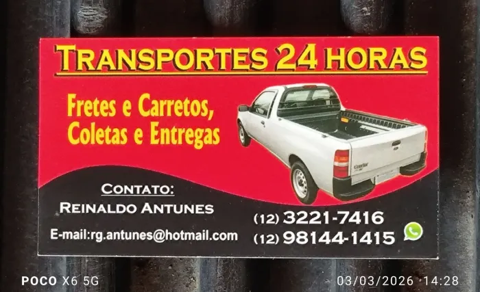 Trabalhamos 24 horas