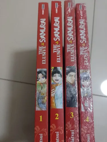 The Elusive Samurai Vol. 1 ao 4 - Mangá