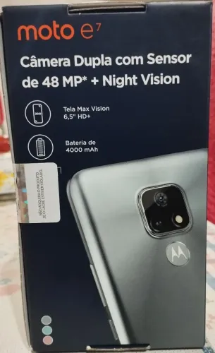 Moto E7 32Gb Cinza Metálico 