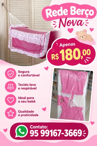 Vendo rede berço