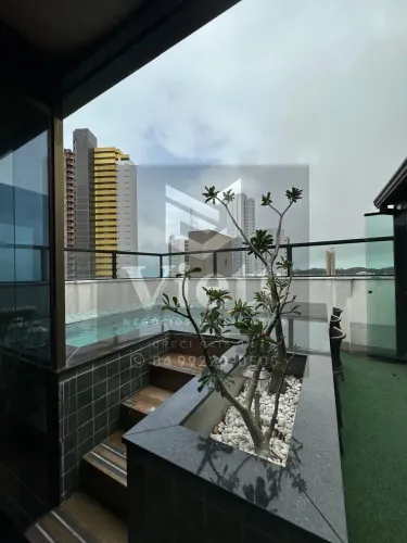 Cobertura de luxo à venda em Natal-RN, Ponta Negra: 2 quartos, 1 suíte, 122m² de área.