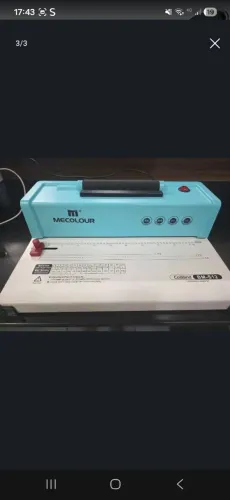 Encadernadora Elétrica A4 46 Furos 12 Folhas + 100 Wire-o Plástico 4mm Mecolour<br>R$250,00