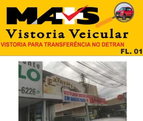 SÓCIO OU VENDA DE VISTORIA VEICULAR CREDENCIADA EM GOIANIA