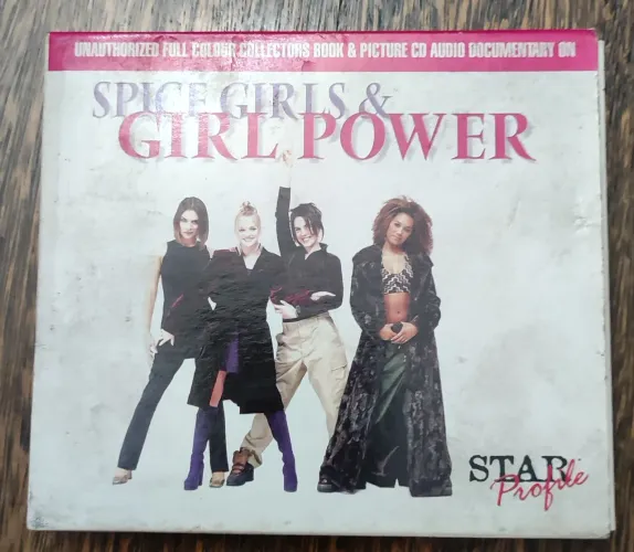 Spice Girls Girl Power - Livro + CD Documentário Original