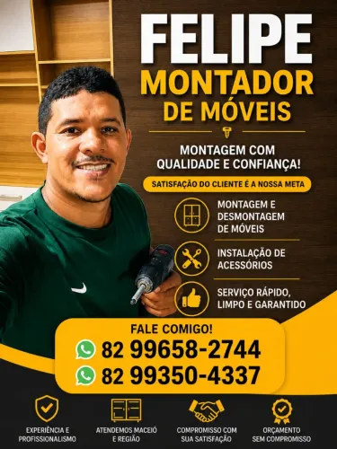 Felipe montador de móveis 
