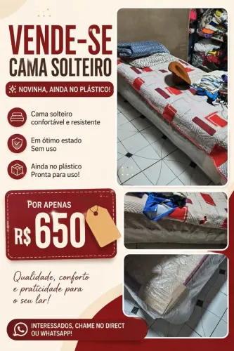 Cama de solteiro