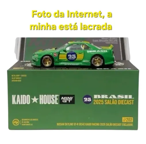 Kaido House 202 - Skyline Salão Diecast 2025 - Verde