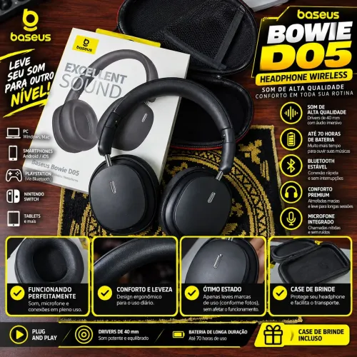 Baseus Bowie D05 Wireless - Bluetooth 5.3<br>