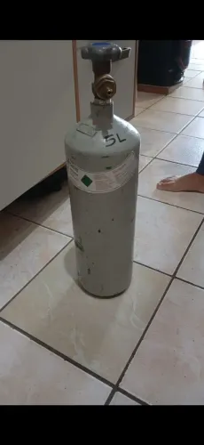 cilindro de nitrogênio 5l