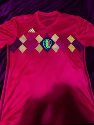 Camisa Bélgica Oficial Mundial 2018 Rússia