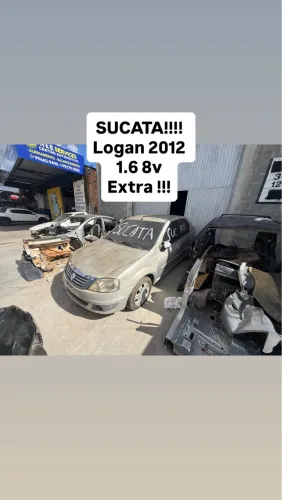 Sucata, Renault Logan 2012 1.6 8v