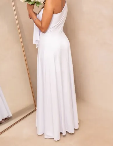 Vestido longo branco G