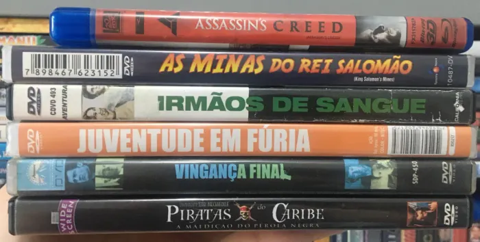 Lote Dvd/Blu-ray - Ação e Aventura