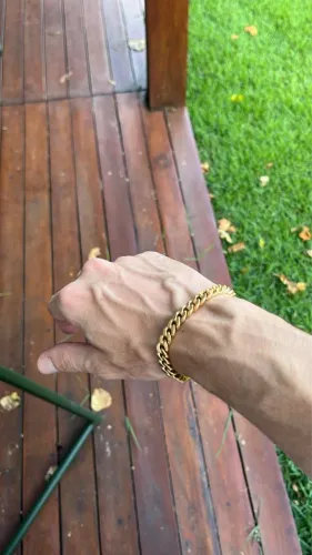 Pulseira ouro 18k. COMPRO OURO 18k