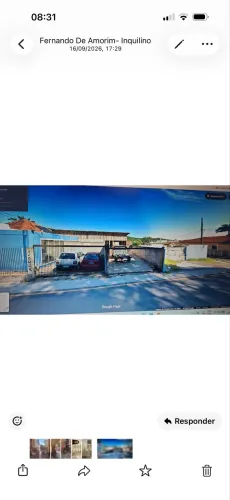 Alugo terreno no bairro bom viver. Tem cobertura e um pequeno sala.