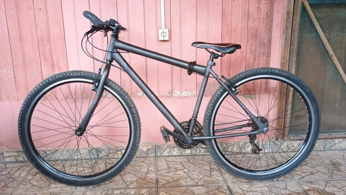 Bicicleta Aro 29 Preta Relação Catraca 3x7