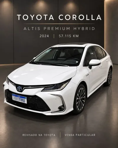 Toyota Corolla Altis Prem. Hybrid 1.8 Flex AUT 2024