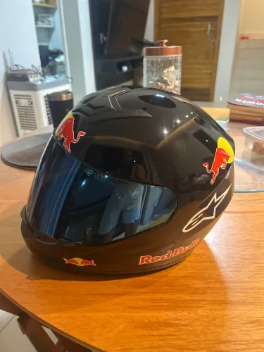 Capacete LS2 Com viseira espelhada