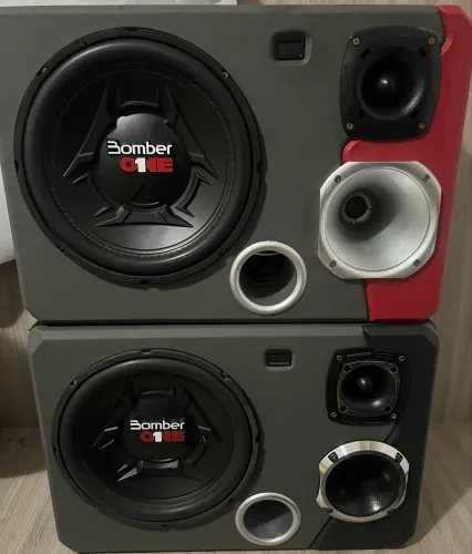 Caixa de trio sub modelo 12 (produto novo)