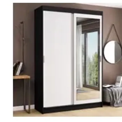 Guarda-Roupa Solteiro Madesa 2 Portas de Correr 2 Gavetas Branco