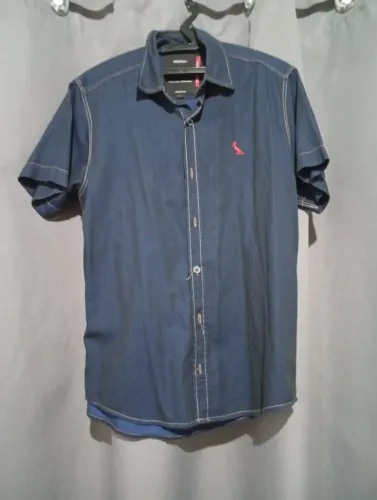 Camisa Reserva azul marinho