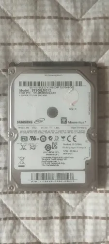HD Samsung 500 GB notebook