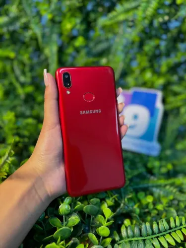 Samsung A10S   Vermelho  32GB  2GB RAM   Possui marcas de uso