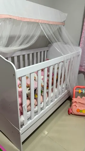 VENDO BERÇO CONVERSÍVEL COM COLCHÃO!