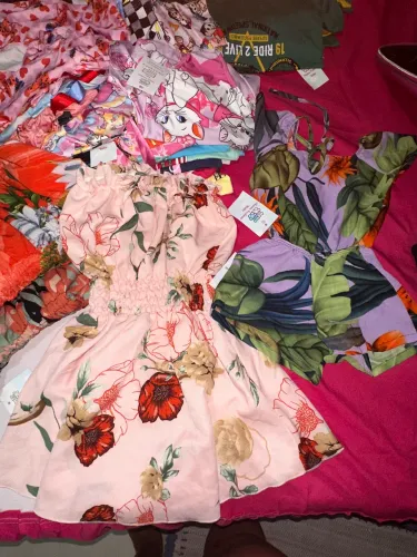 Fechei minha loja e vendo lote de roupas novas