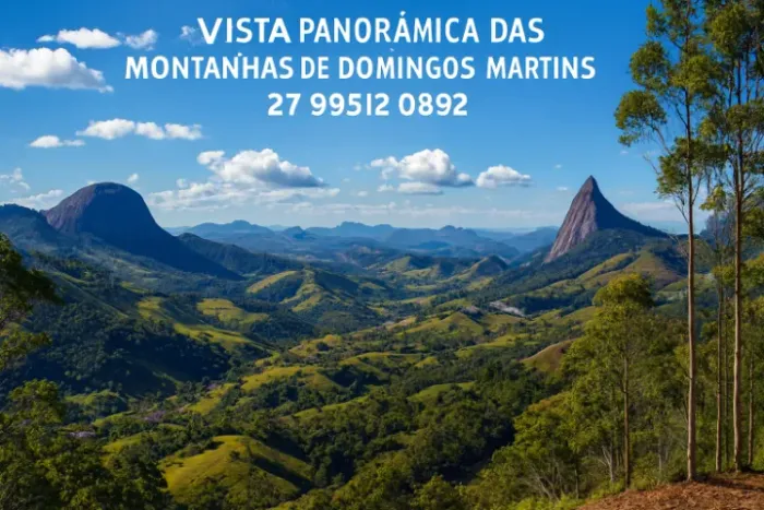 ? VISTA PANORÂMICA - DOMINGOS MARTINS - TERRA FRIA, ABERTO A PROPOSTAS, ENERGIA, AGUA