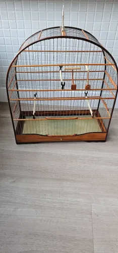 Gaiola n 5 para curió,  canário - Inox - Fundo removível 