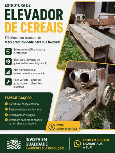 ESTRUTURA DE ELEVADOR DE CEREAIS