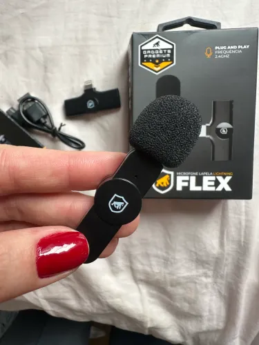 Microfone de lapela