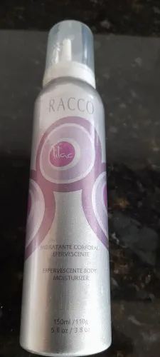 Hidratante Corporal Efervescente RACCO lilac