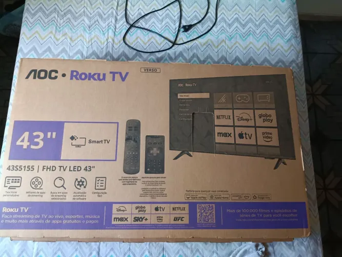 Tv 43 ..somente venda no pix não aceito Olx pay