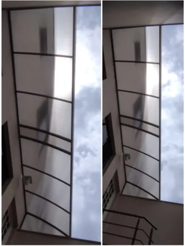 Vendo Toldo de Policarbonato 4,77 x 1,20 mts