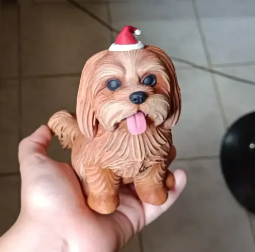 Escutura de cachorrinho personalizada