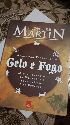 Atlas das Terras de Gelo e Fogo - George R. R. Martin - Completo - Excelente Estado.