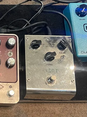 Pedal Biyang Tonefancier OD-8 X Drive (Estilo TS9 / TS808) - Clássico Prata