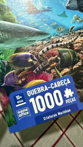 Quebra cabeça 1000 peças