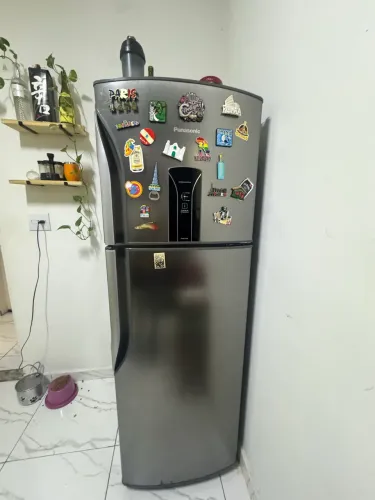 Geladeira Panasonic Fost Free - Titânio BT42