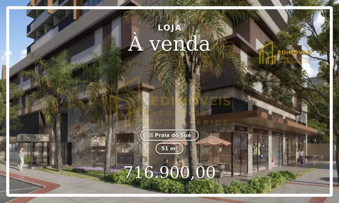 Oportunidade! Loja comercial na Praia do Suá com alta visibilidade