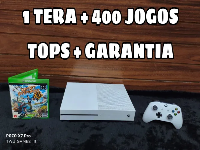 Xbox one s, 1 TB + garantia