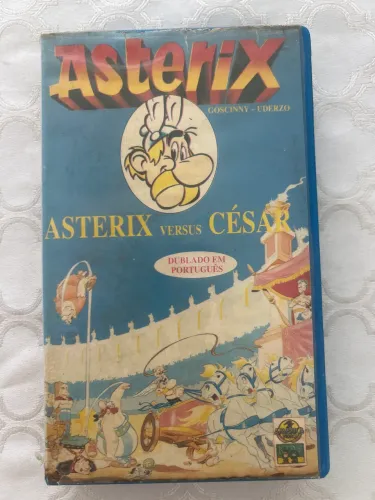VHS - Asterix Versus Cesar - Dublagem Clássica