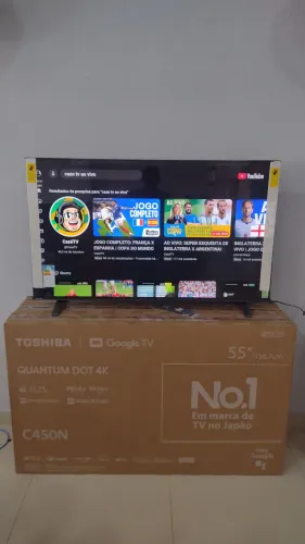 Tv 55 polegadas smartv Toshiba PROMOÇÃO